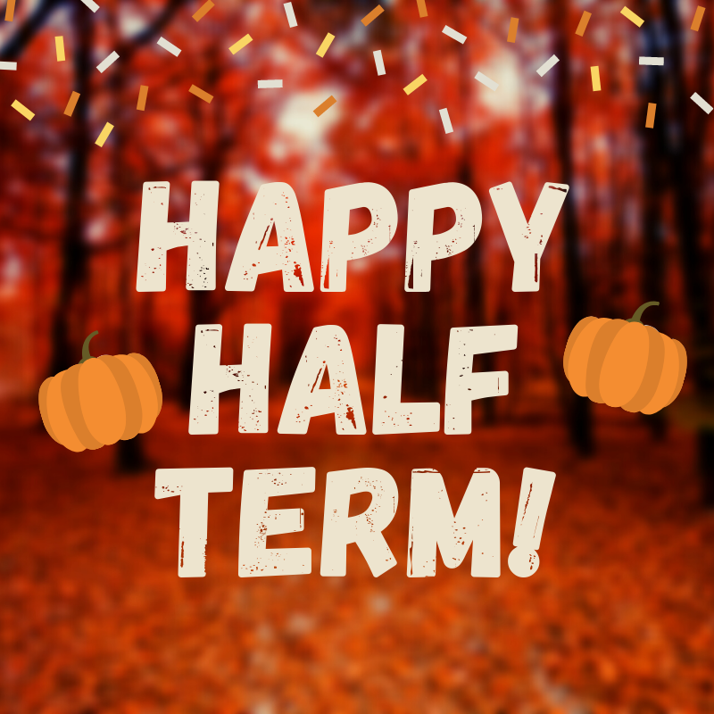 Reception: Happy Half Term! - St Mary's School